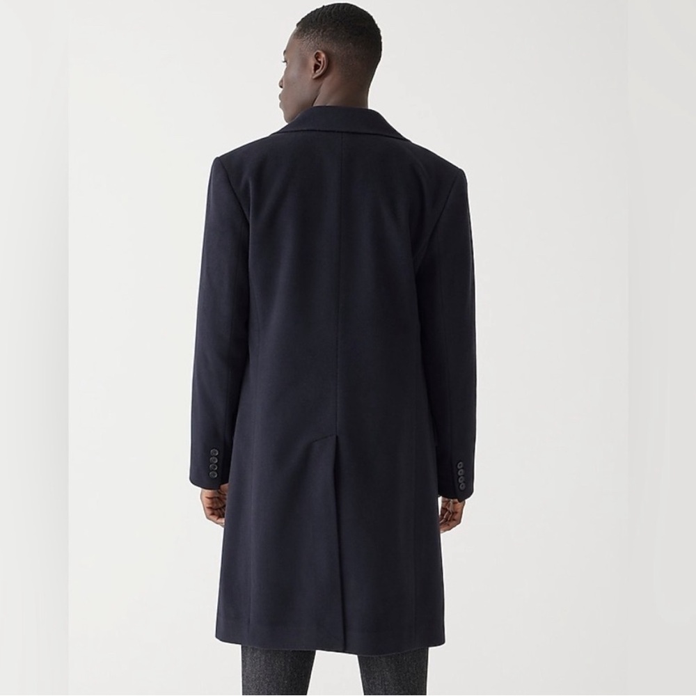 J Crew Ludlow topcoat in wool blend BS469 42/S in dark charcoal - Picture 4 of 10
